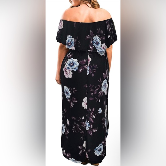 Off the shoulder maxi dress - Picture 2 of 2